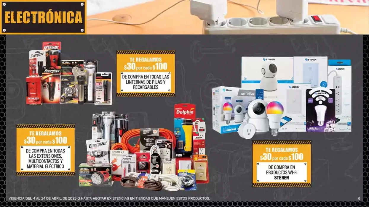 Catálogo de HAZLO TU MISMO, LA COMER 4 de abril al 24 de abril 2025 - Pagina 6