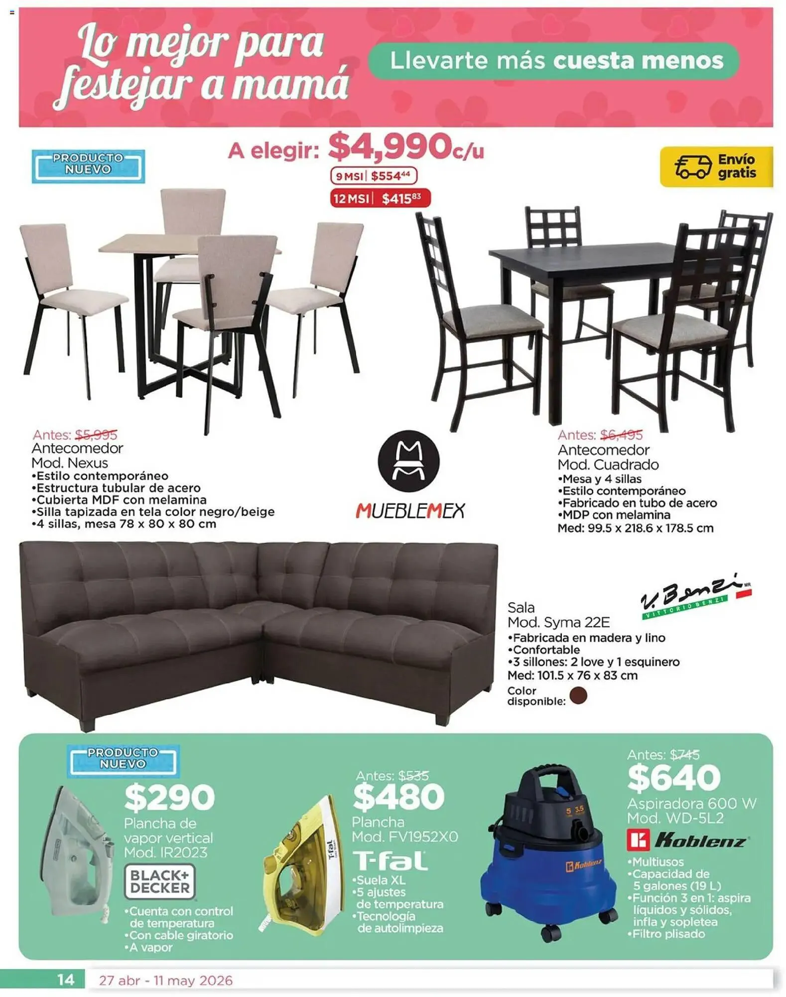 Catálogo de Folleto Chedraui 27 de abril al 12 de mayo 2026 - Pagina 14