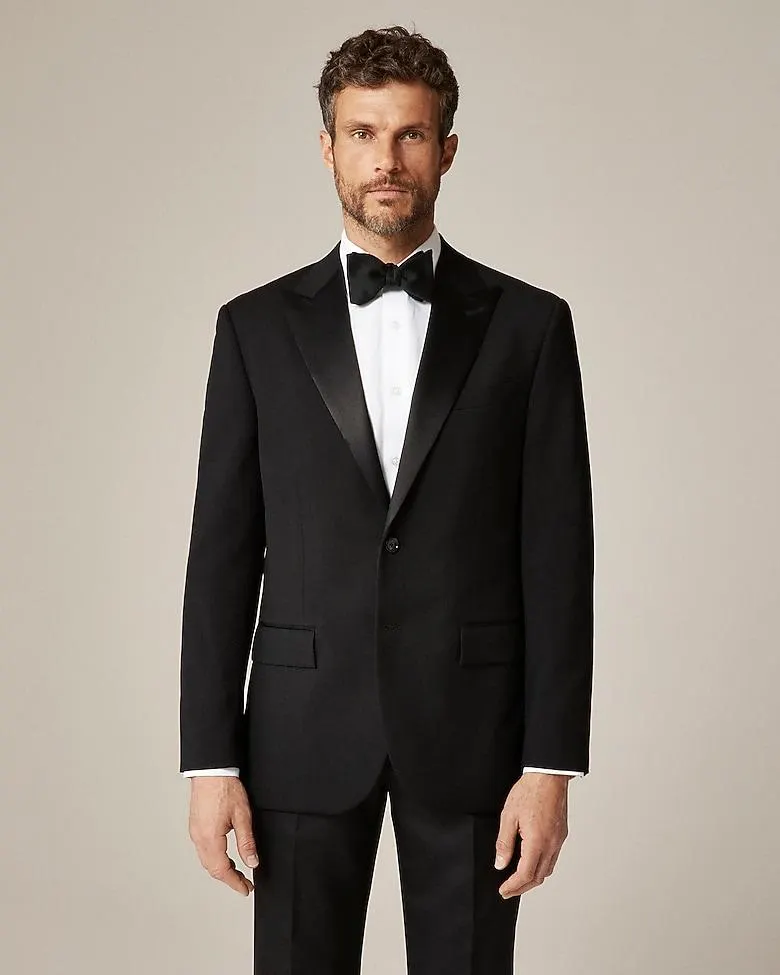 Crosby Classic-fit tuxedo jacket in Italian wool
