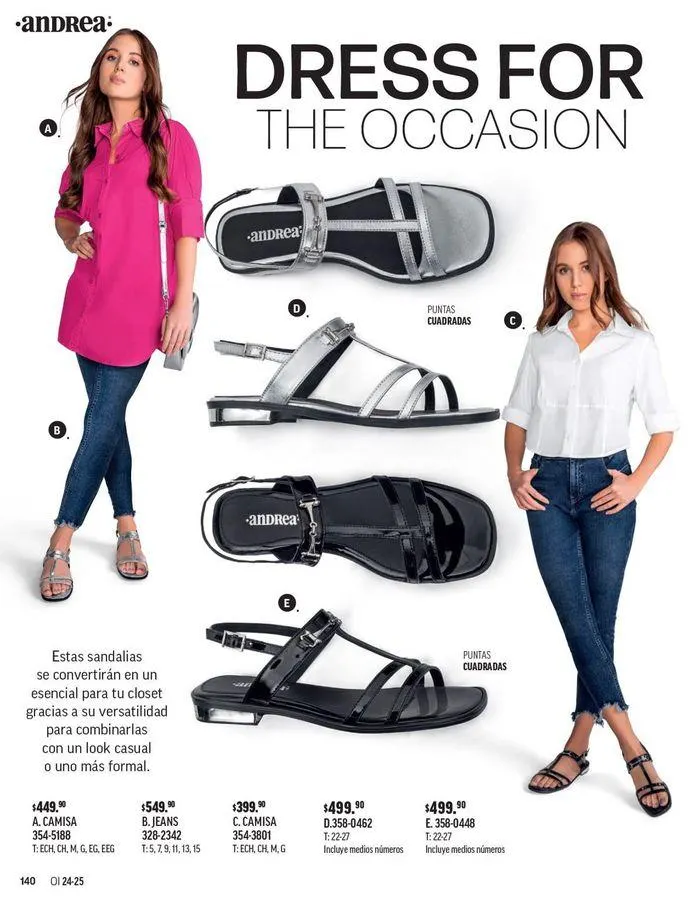 Catálogo de ANDREA - CALZADO DAMA 26 de agosto al 25 de enero 2025 - Pagina 45
