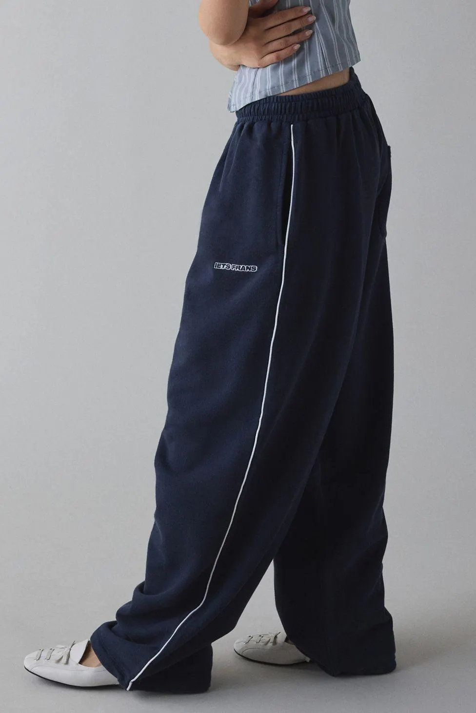 iets frans… Harri Wide Leg Jogger Pant