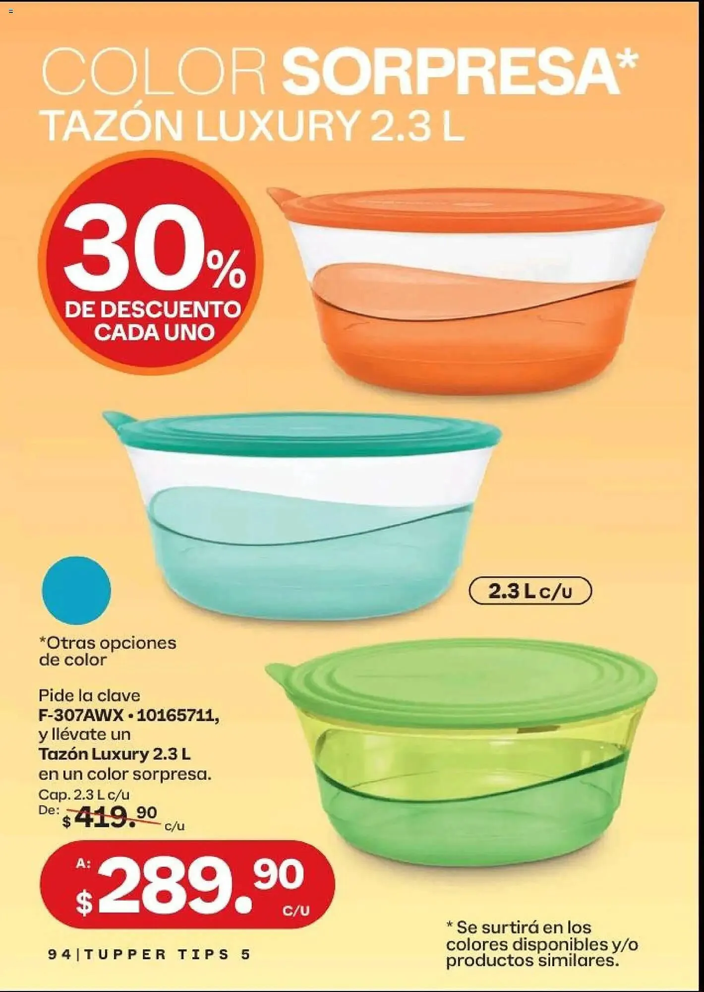 Catálogo de Catálogo Tupperware 20 de abril al 17 de mayo 2026 - Pagina 94
