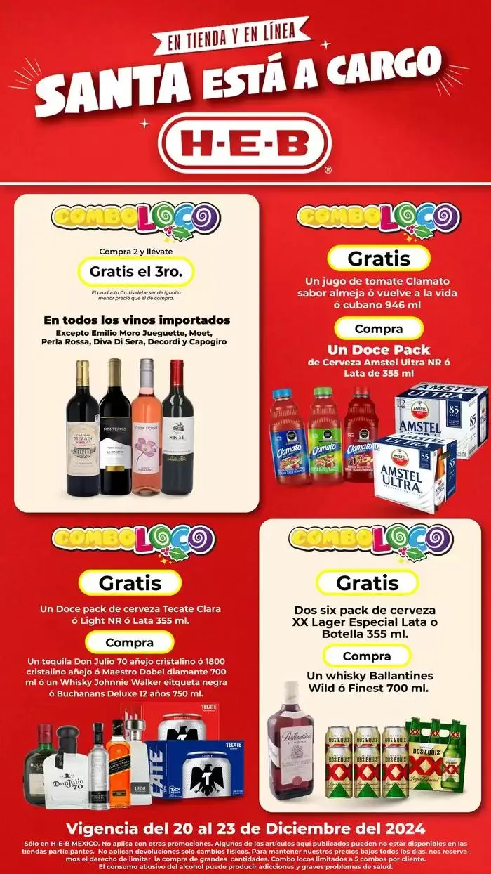 Catálogo de HEB - Combo Loco 23 de diciembre al 23 de diciembre 2024 - Pagina 9