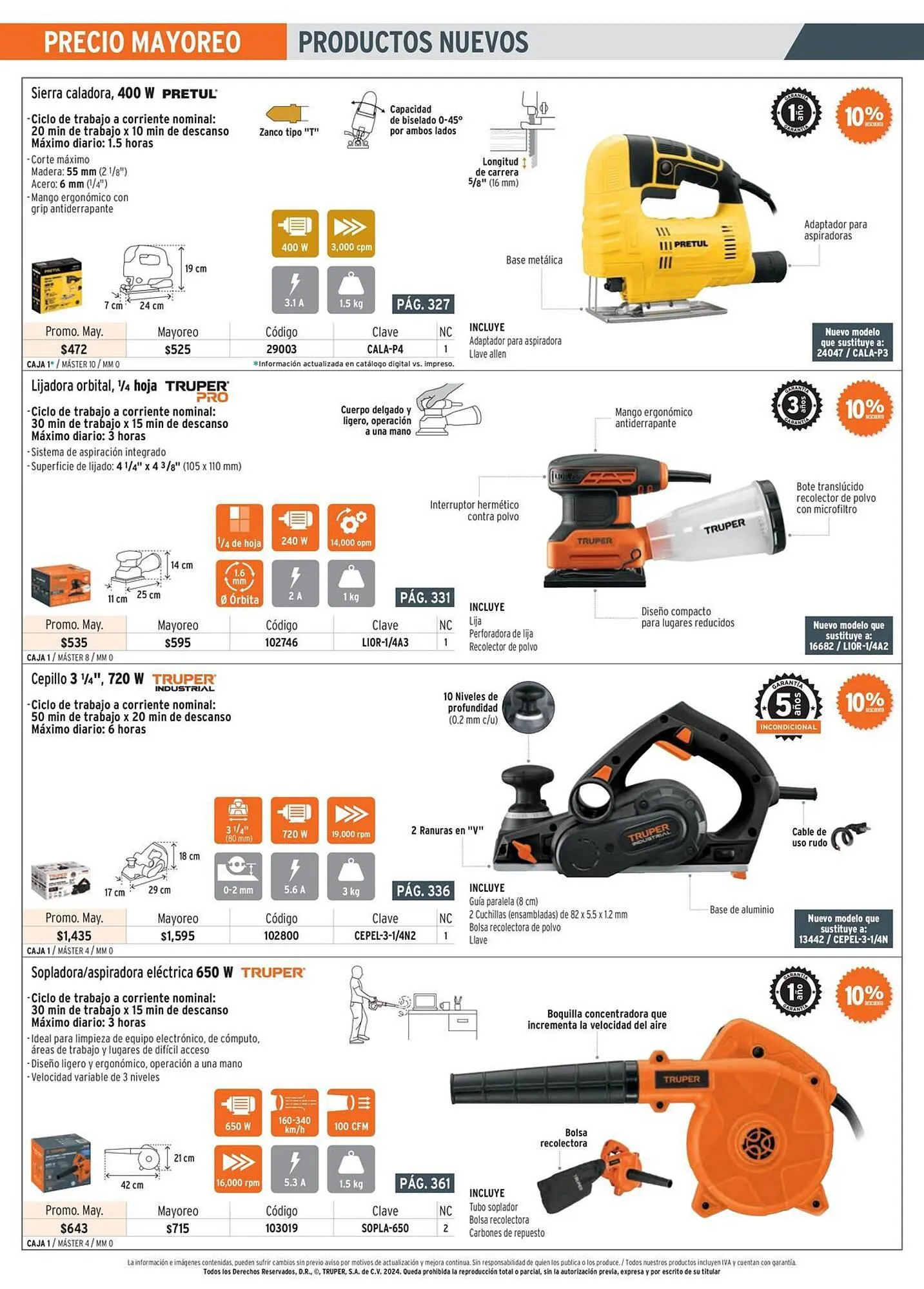 Catálogo de Catálogo Truper 5 de marzo al 31 de marzo 2024 - Pagina 5