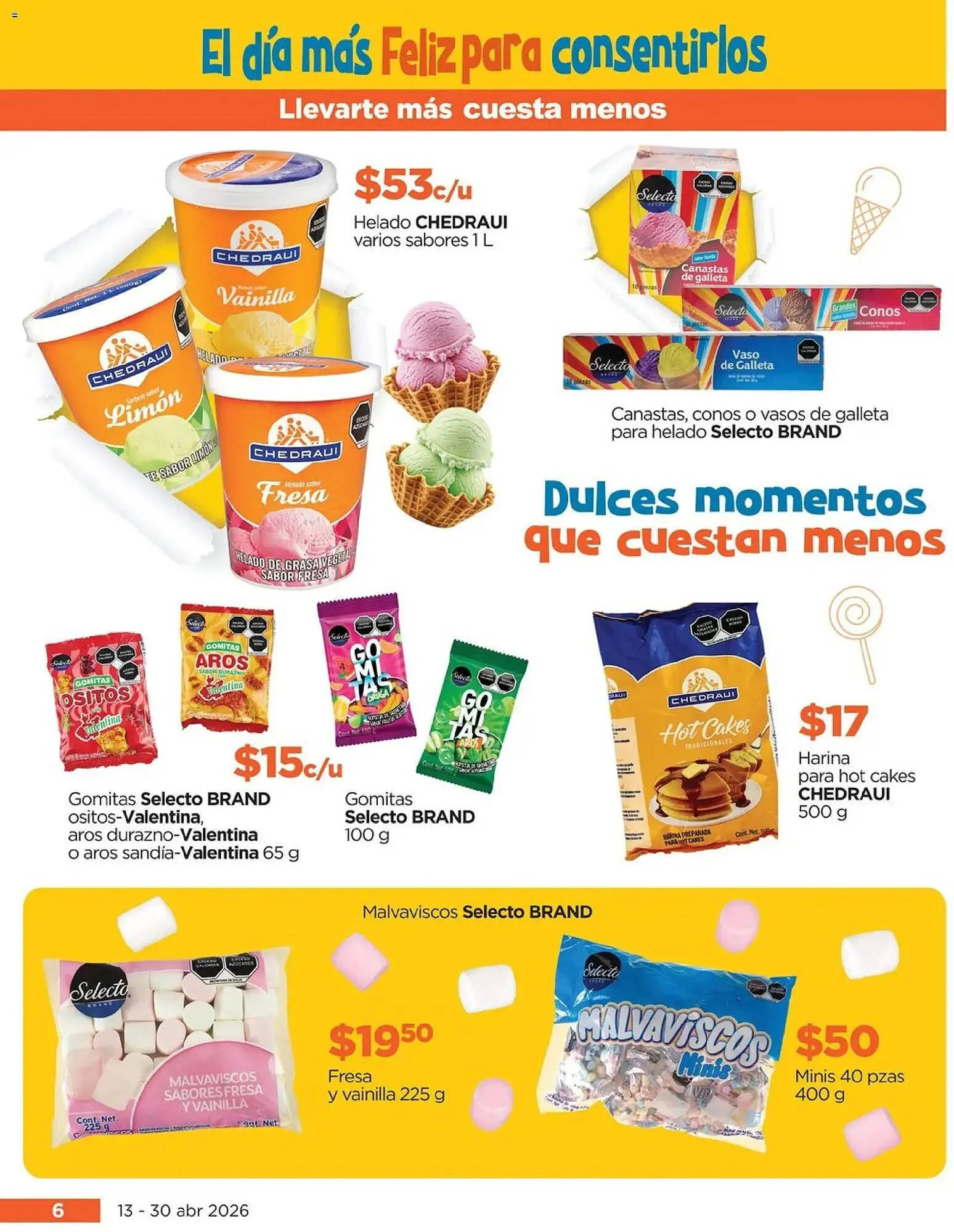 Catálogo de Folleto Chedraui 13 de abril al 1 de mayo 2026 - Pagina 6