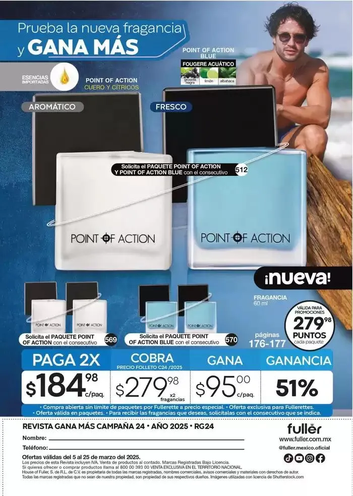 Catálogo de Fuller Revista Gana Más C24 7 de marzo al 25 de marzo 2025 - Pagina 36