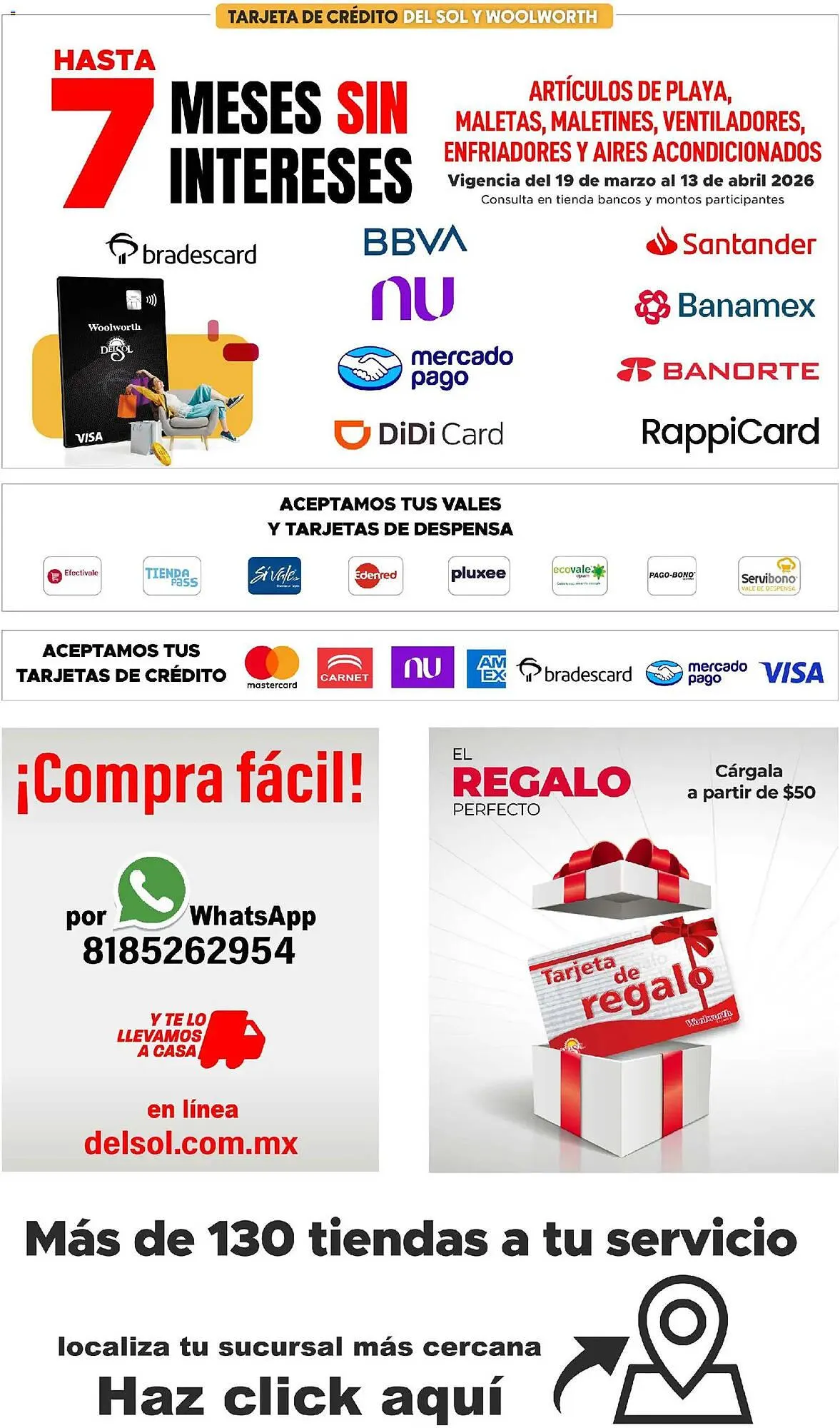 Catálogo de Catálogo Woolworth 19 de marzo al 13 de abril 2026 - Pagina 37