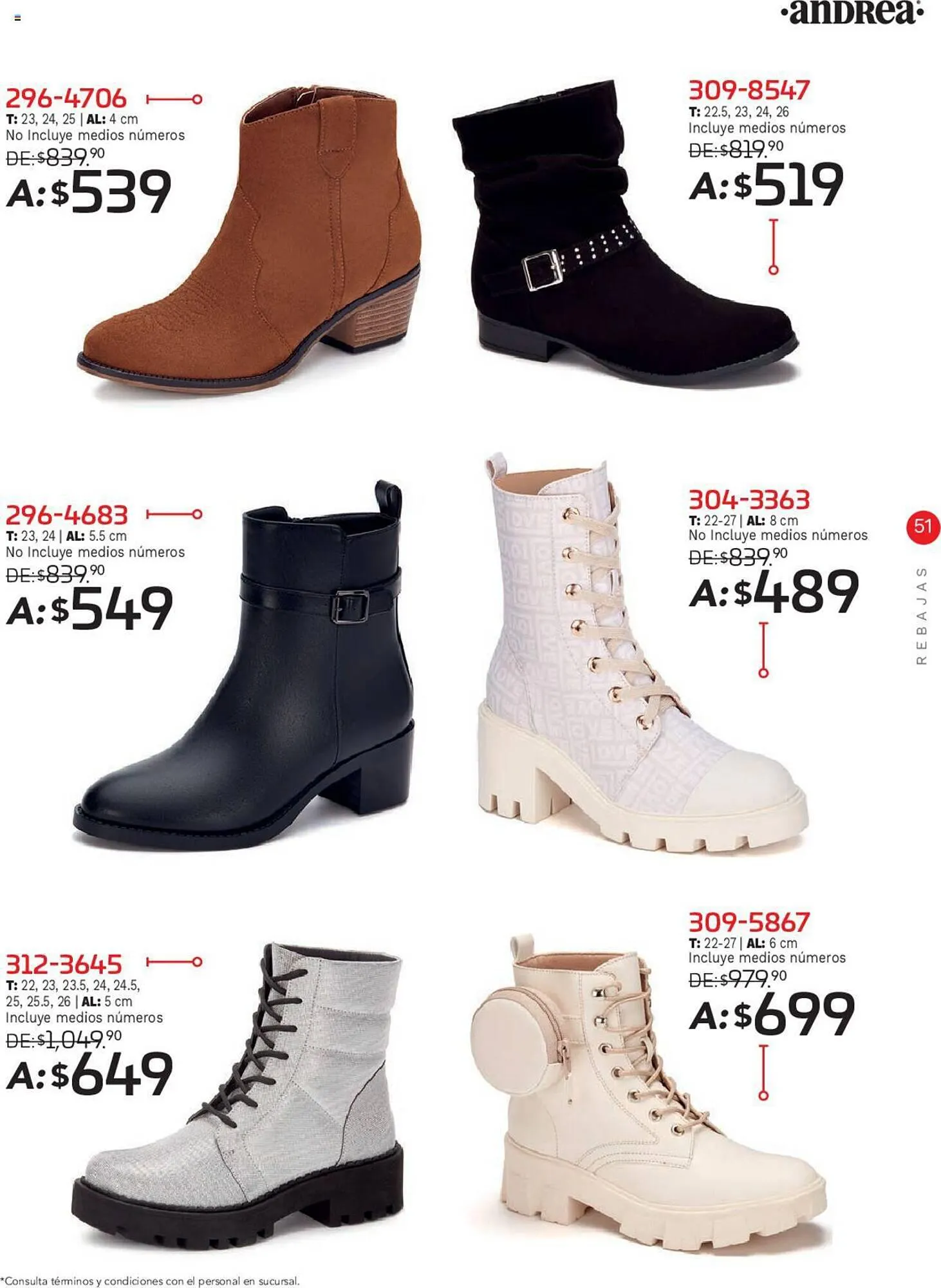 Catálogo de Catálogo Andrea 10 de diciembre al 30 de marzo 2024 - Pagina 51