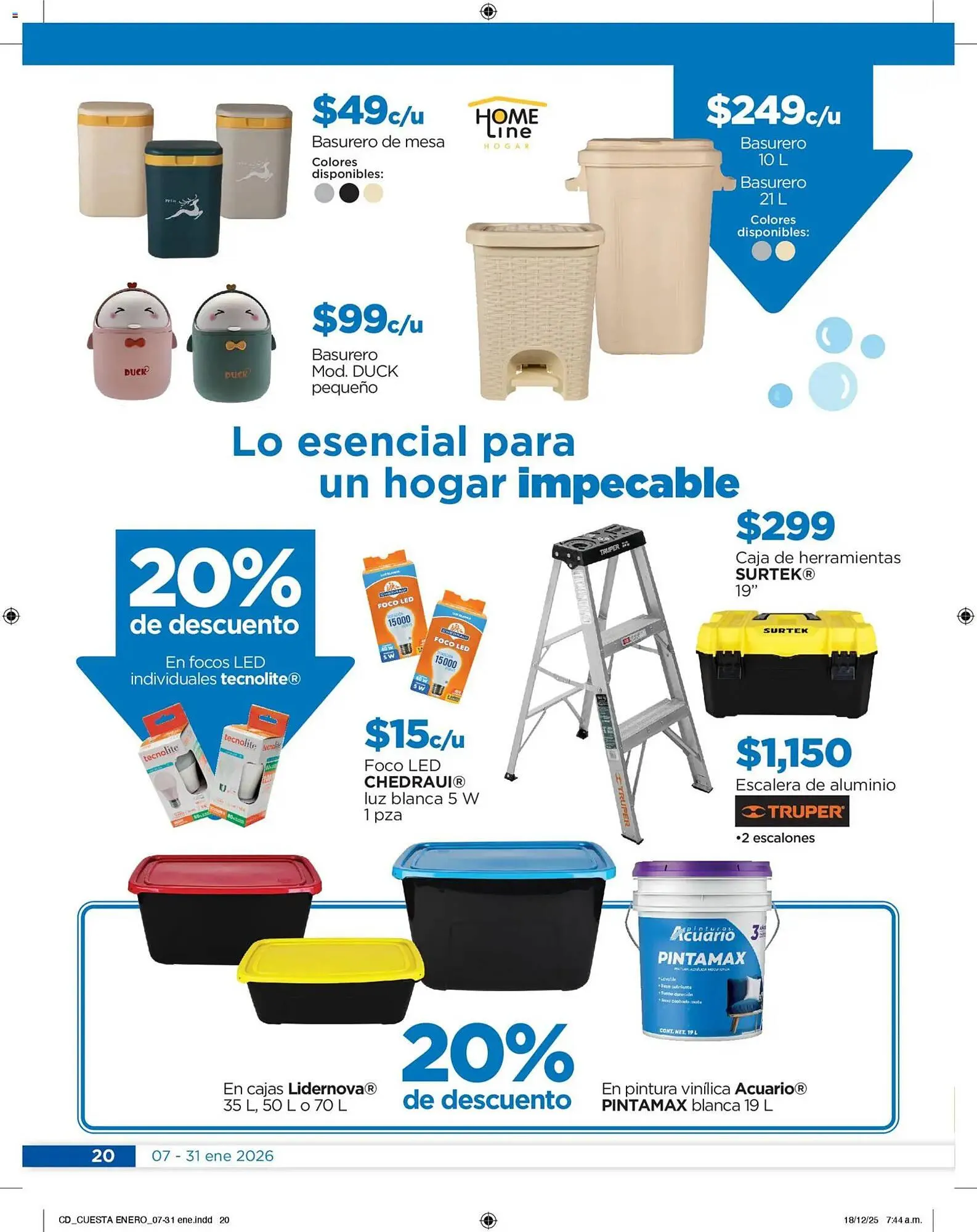 Catálogo de Folleto Chedraui 7 de enero al 1 de febrero 2026 - Pagina 20