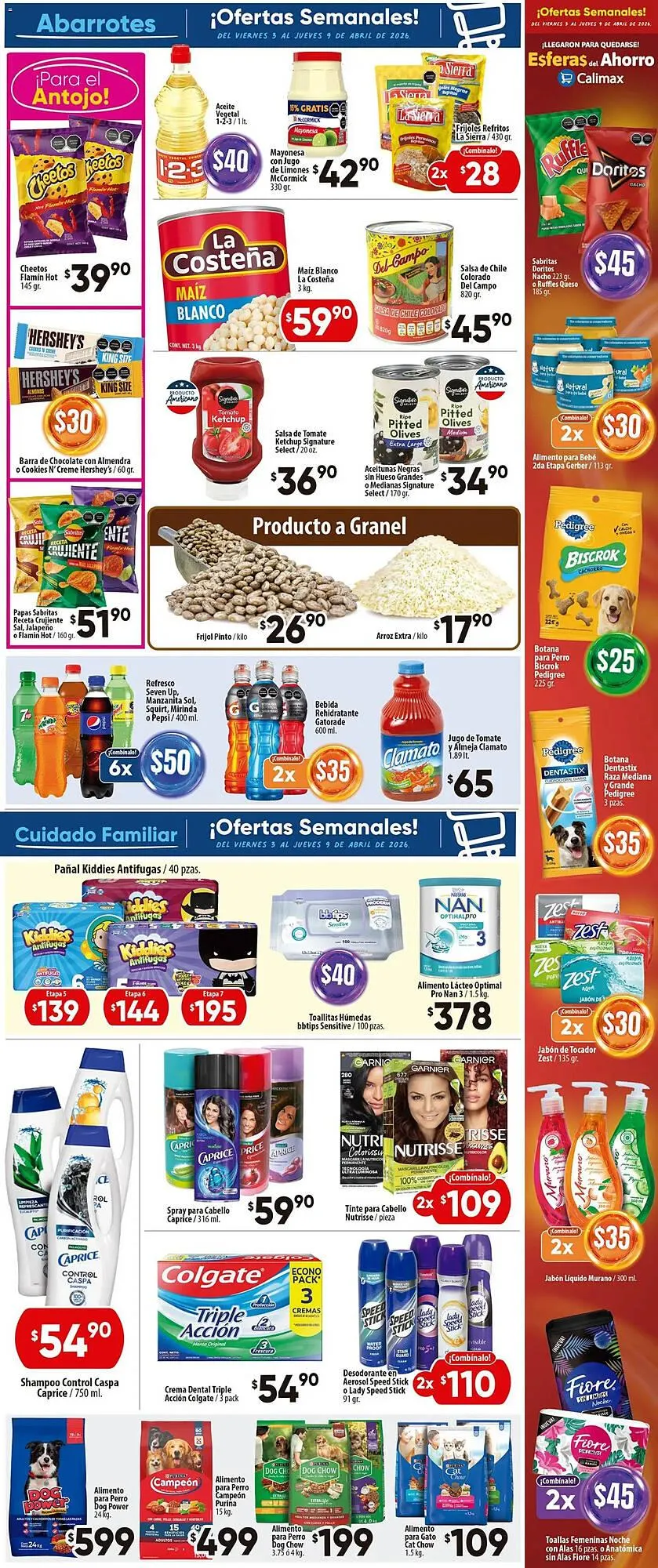 Catálogo de Folleto Calimax 3 de abril al 7 de abril 2026 - Pagina 5