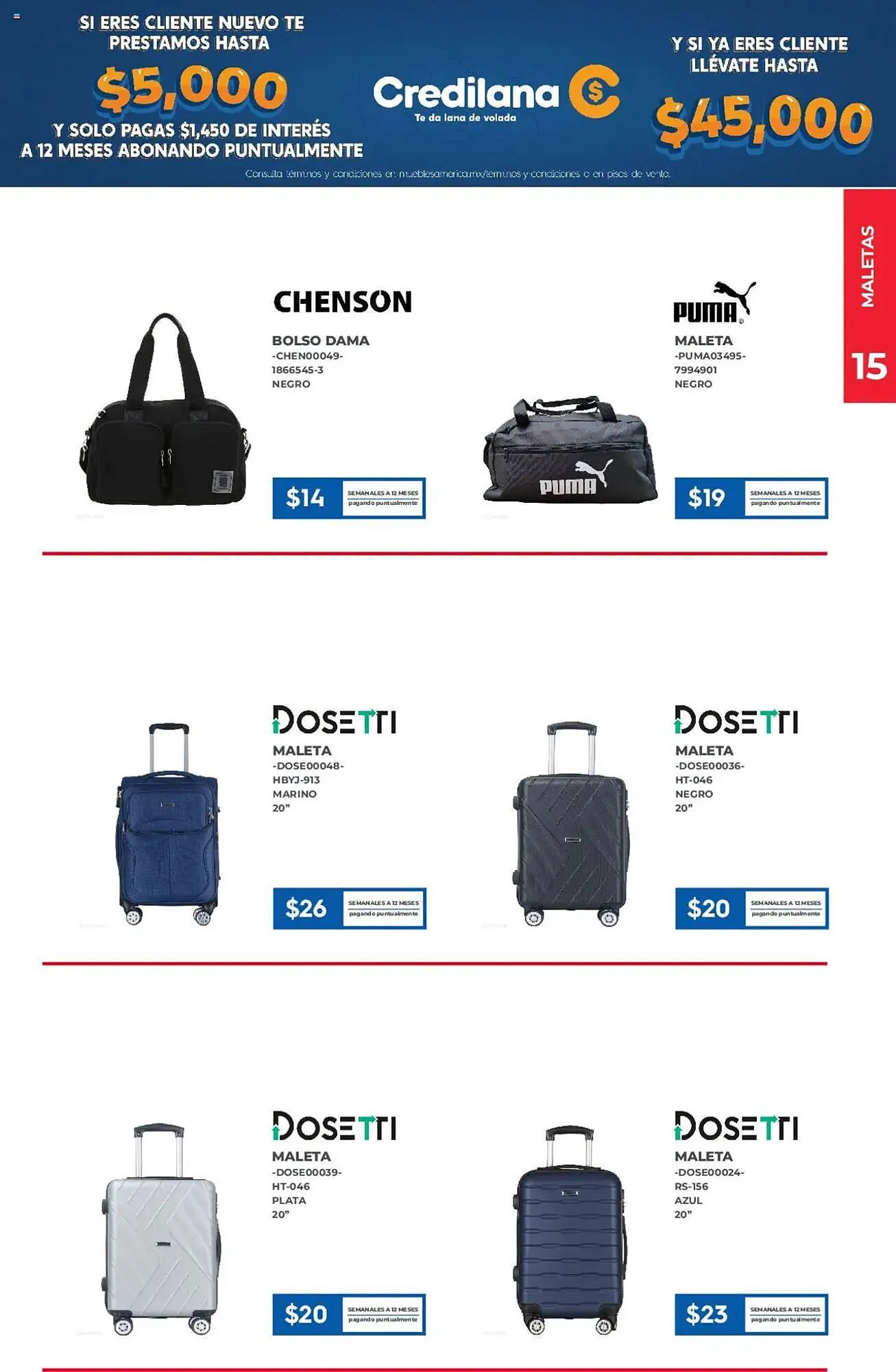 Catálogo de Catálogo Muebles América 10 de diciembre al 2 de febrero 2025 - Pagina 15