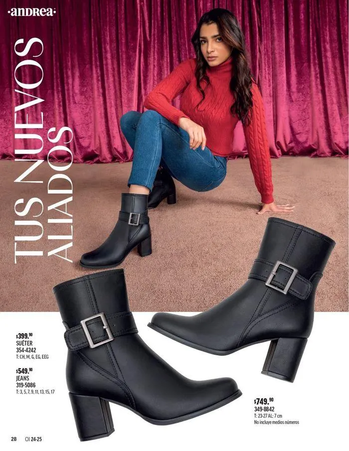 Catálogo de ANDREA - CALZADO DAMA 26 de agosto al 25 de enero 2025 - Pagina 120