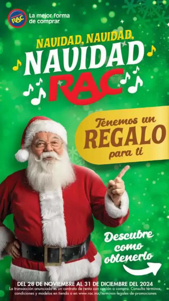 Catálogo de Navidad, Navidad, Navidad RAC 29 de noviembre al 31 de diciembre 2024 - Pagina 1