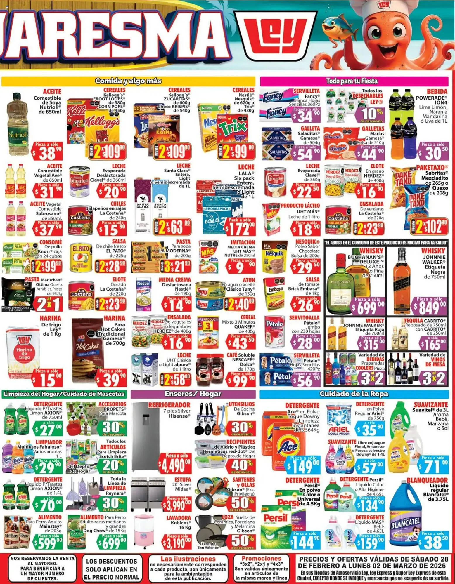 Catálogo de Folleto Casa Ley 28 de febrero al 3 de marzo 2026 - Pagina 4