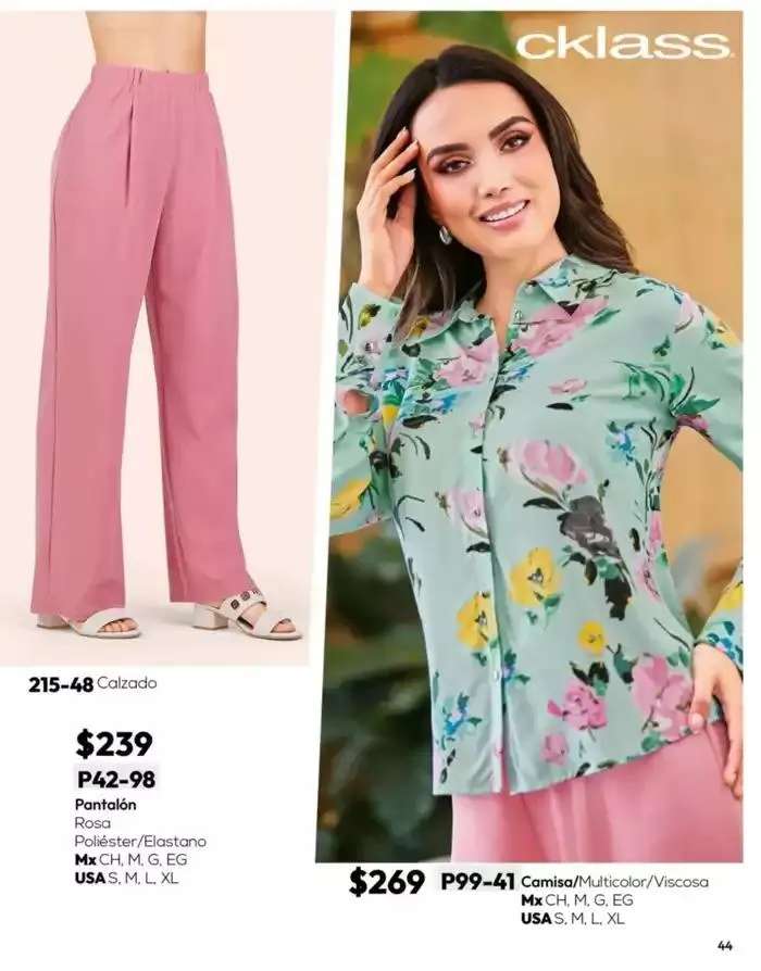 Catálogo de Catálogo Cklass Ropa Complemento de Verano 2025 México 1 de marzo al 30 de septiembre 2025 - Pagina 45