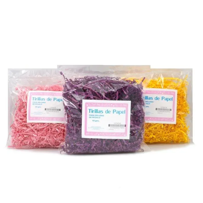 Tirilla de Papel para Decorar Bolsa 50 g.