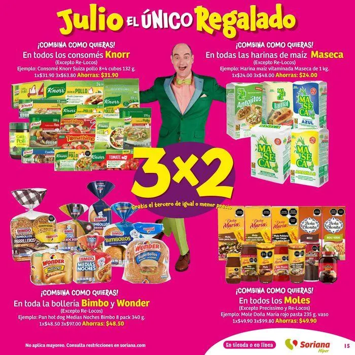 Catálogo de Julio Regalado Híper 12 de julio al 17 de julio 2024 - Pagina 15