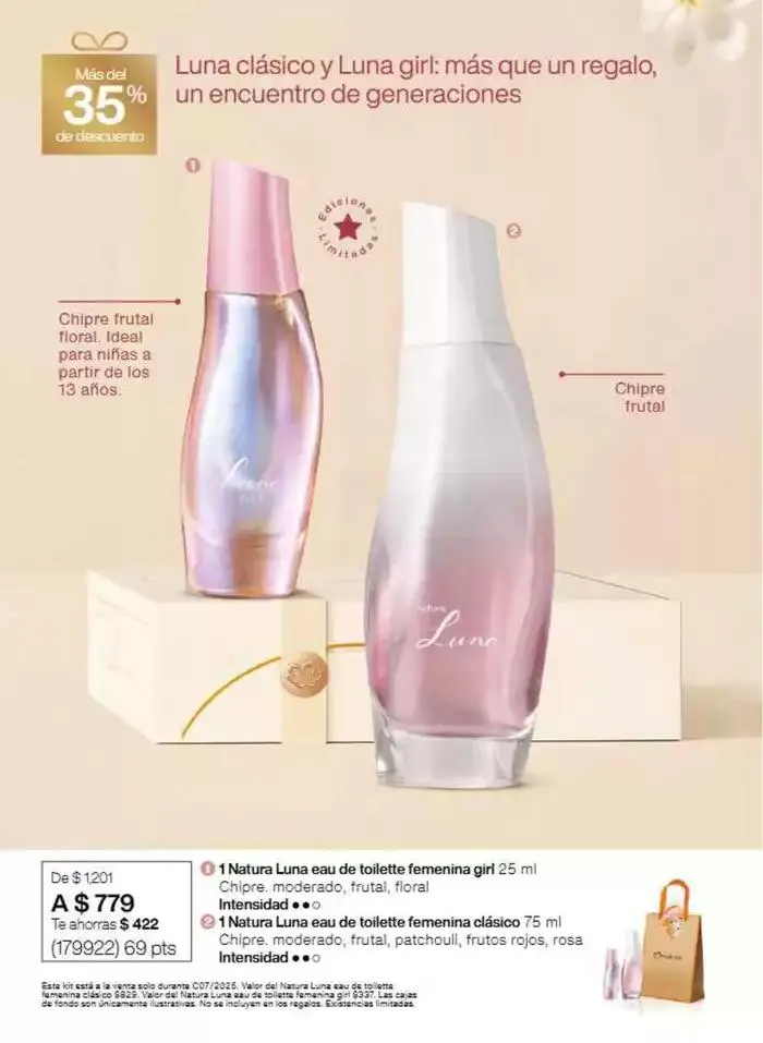 Catálogo de Revista Natura Ciclo 7 2025 1 de julio al 31 de julio 2025 - Pagina 14