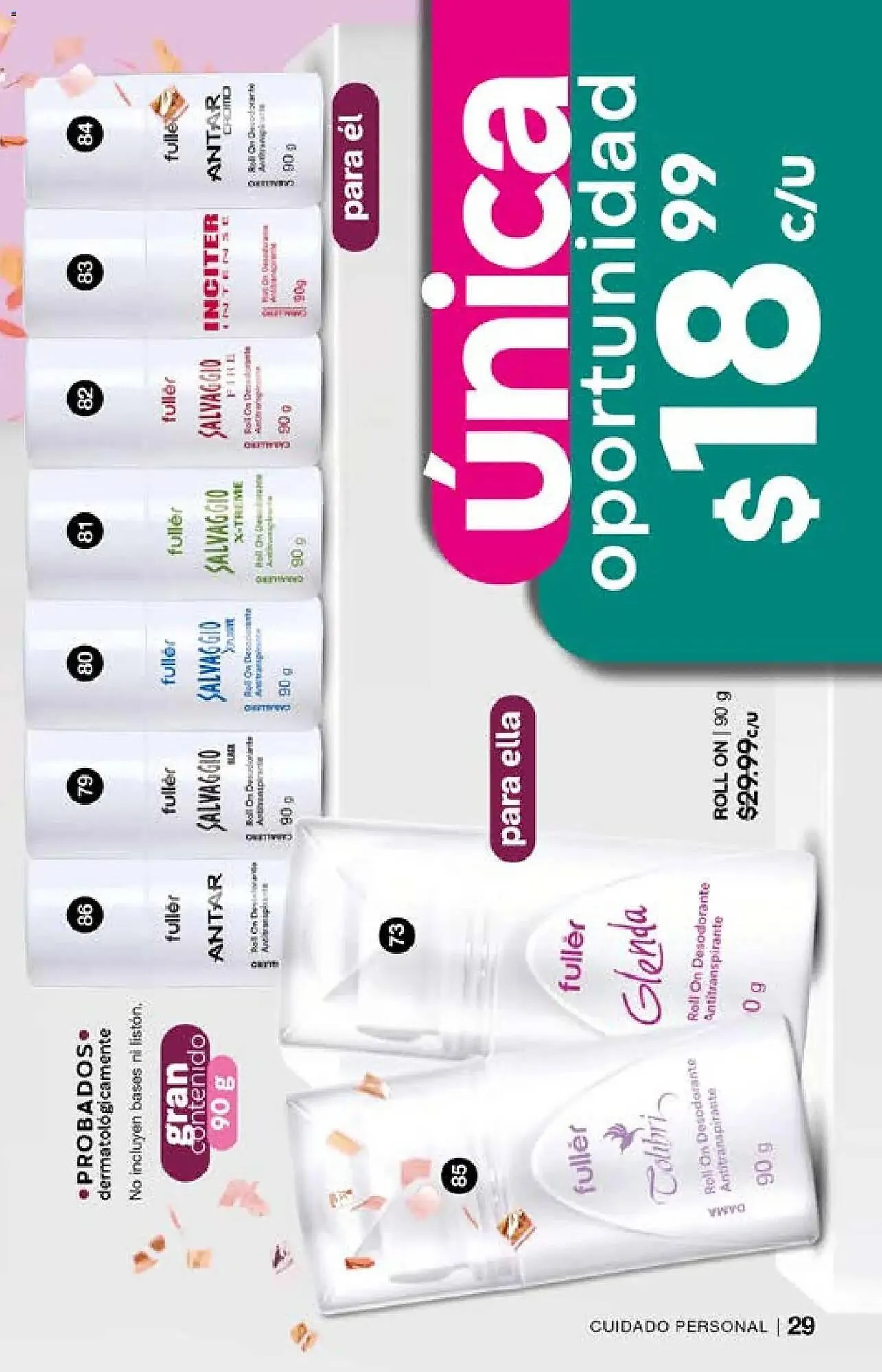 Catálogo de Catálogo Fuller 1 de abril al 22 de abril 2026 - Pagina 29