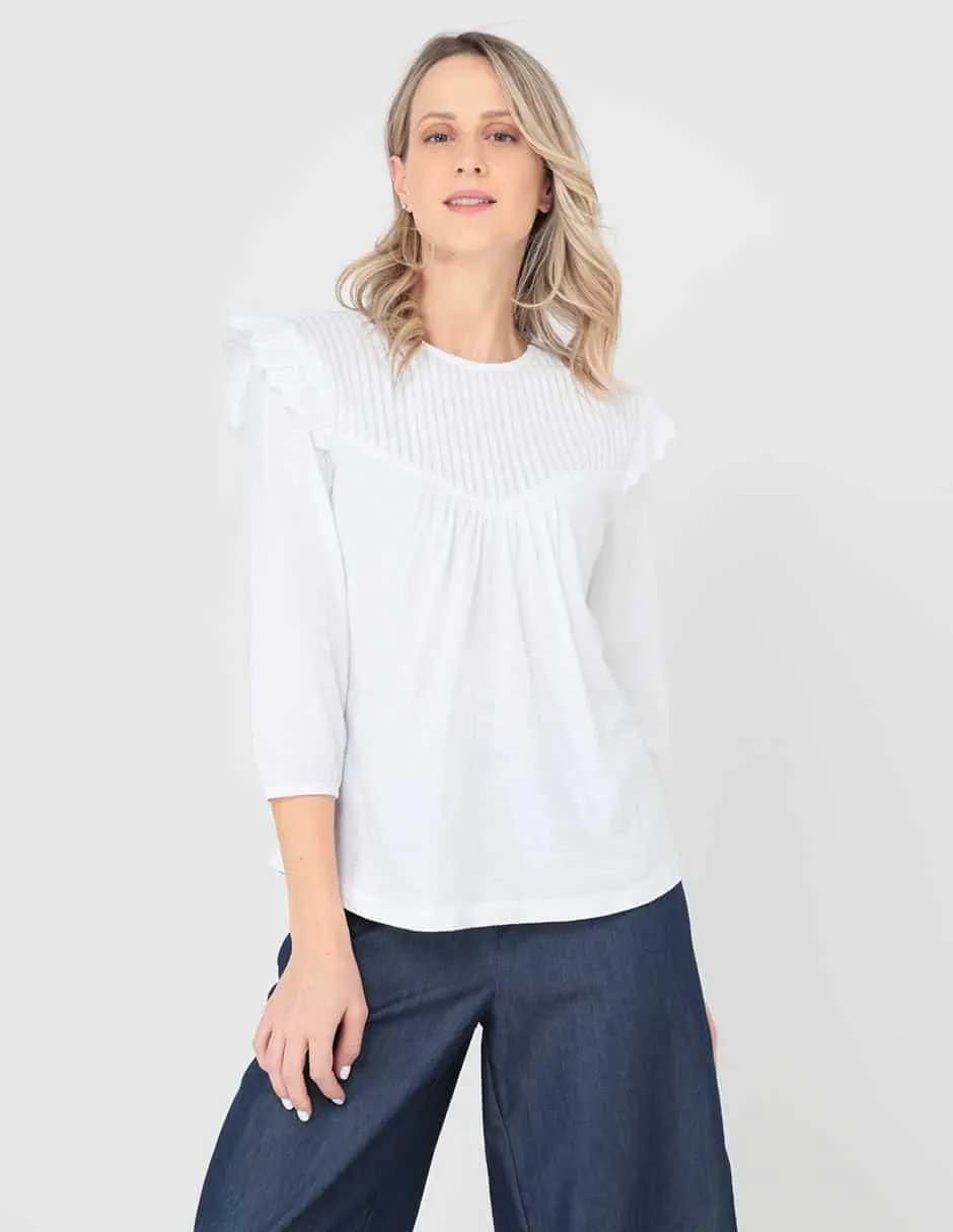 Blusa Weekend manga 3/4 para mujer