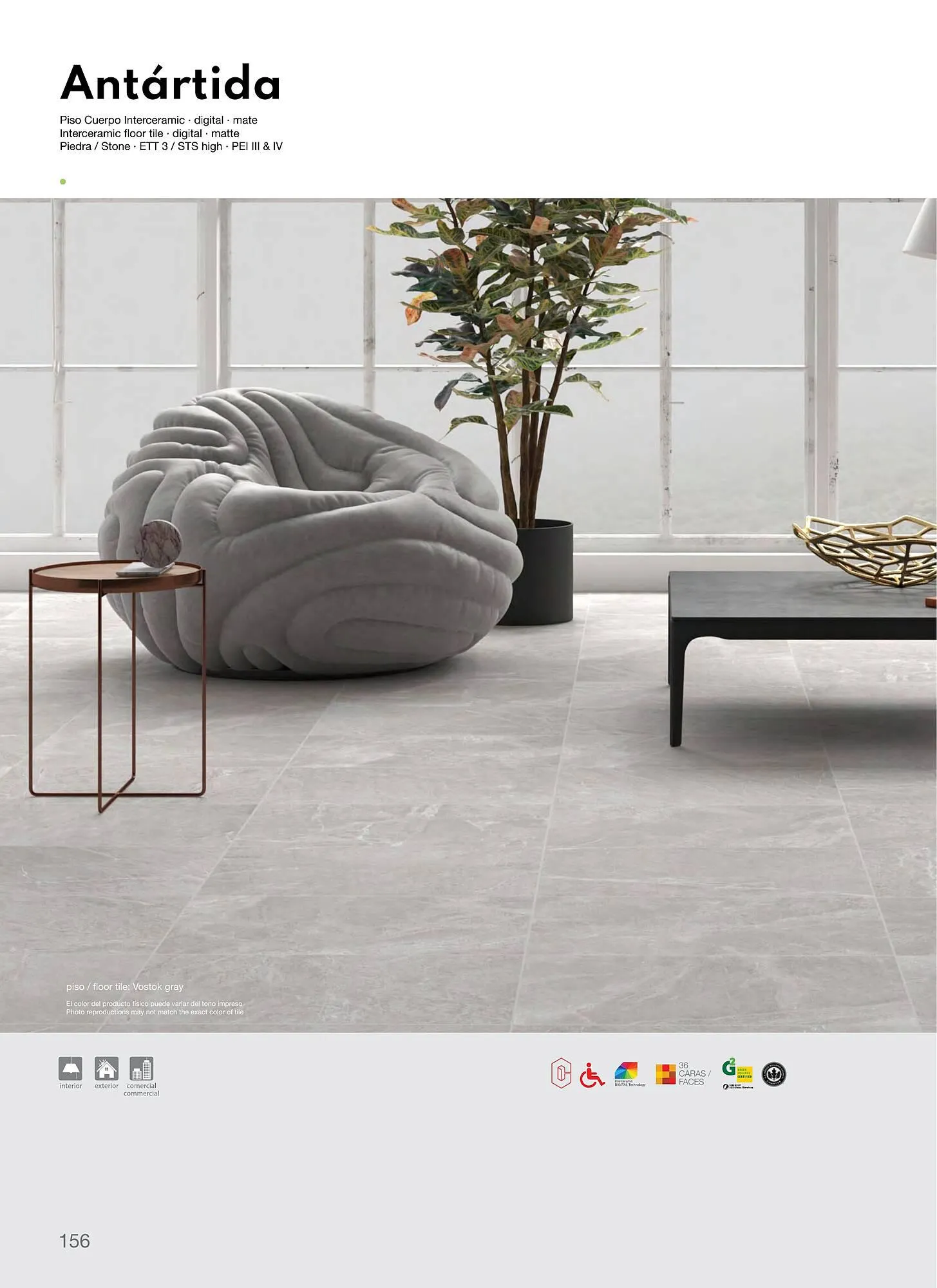 Catálogo de Catálogo Interceramic 12 de marzo al 31 de diciembre 2024 - Pagina 156