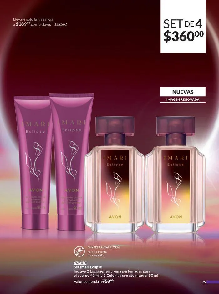 Catálogo de Avon COSMÉTICOS C09 17 de abril al 22 de mayo 2024 - Pagina 75