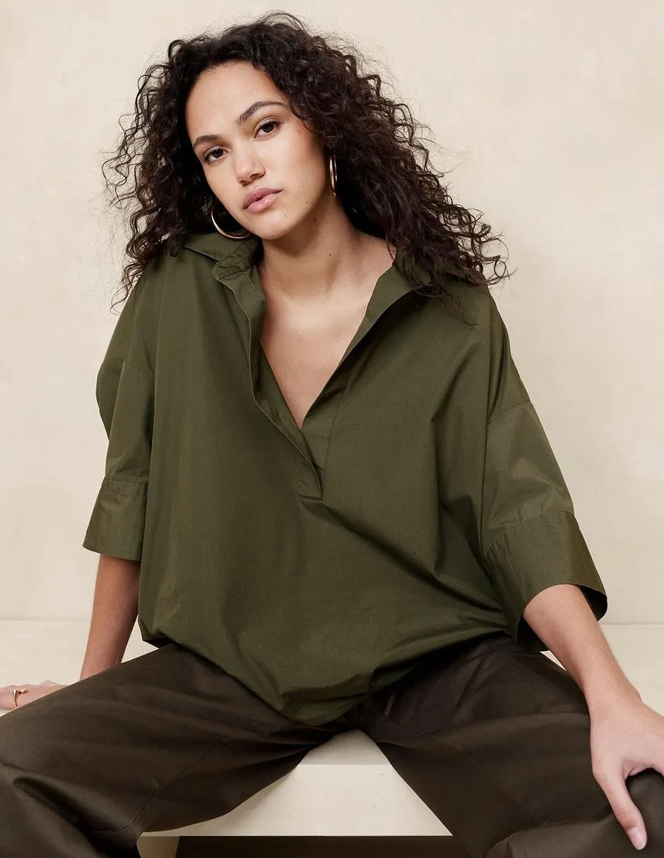 Blusa manga 3/4 para mujer