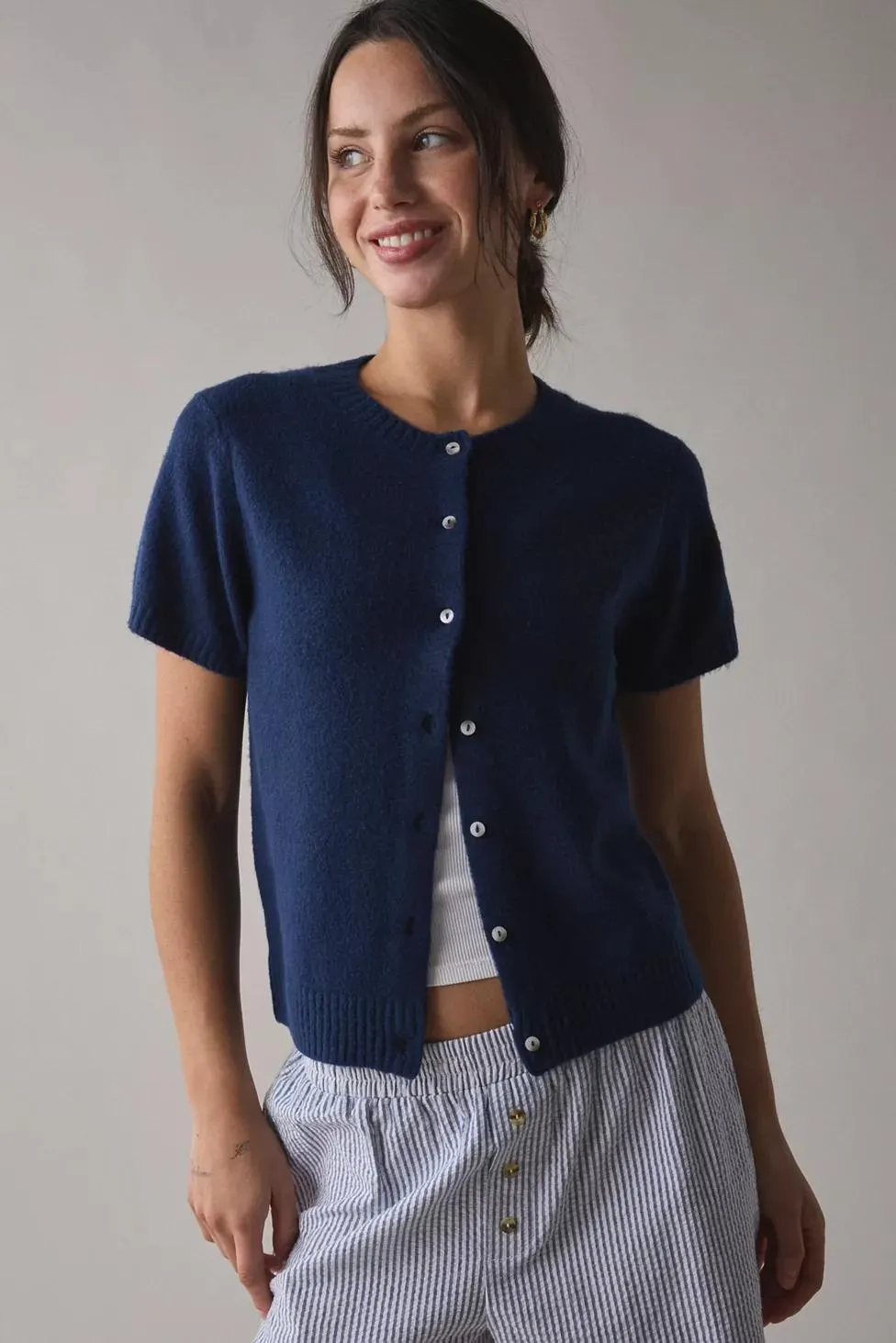 Kimchi Blue Rachel Short Sleeve Cardigan
