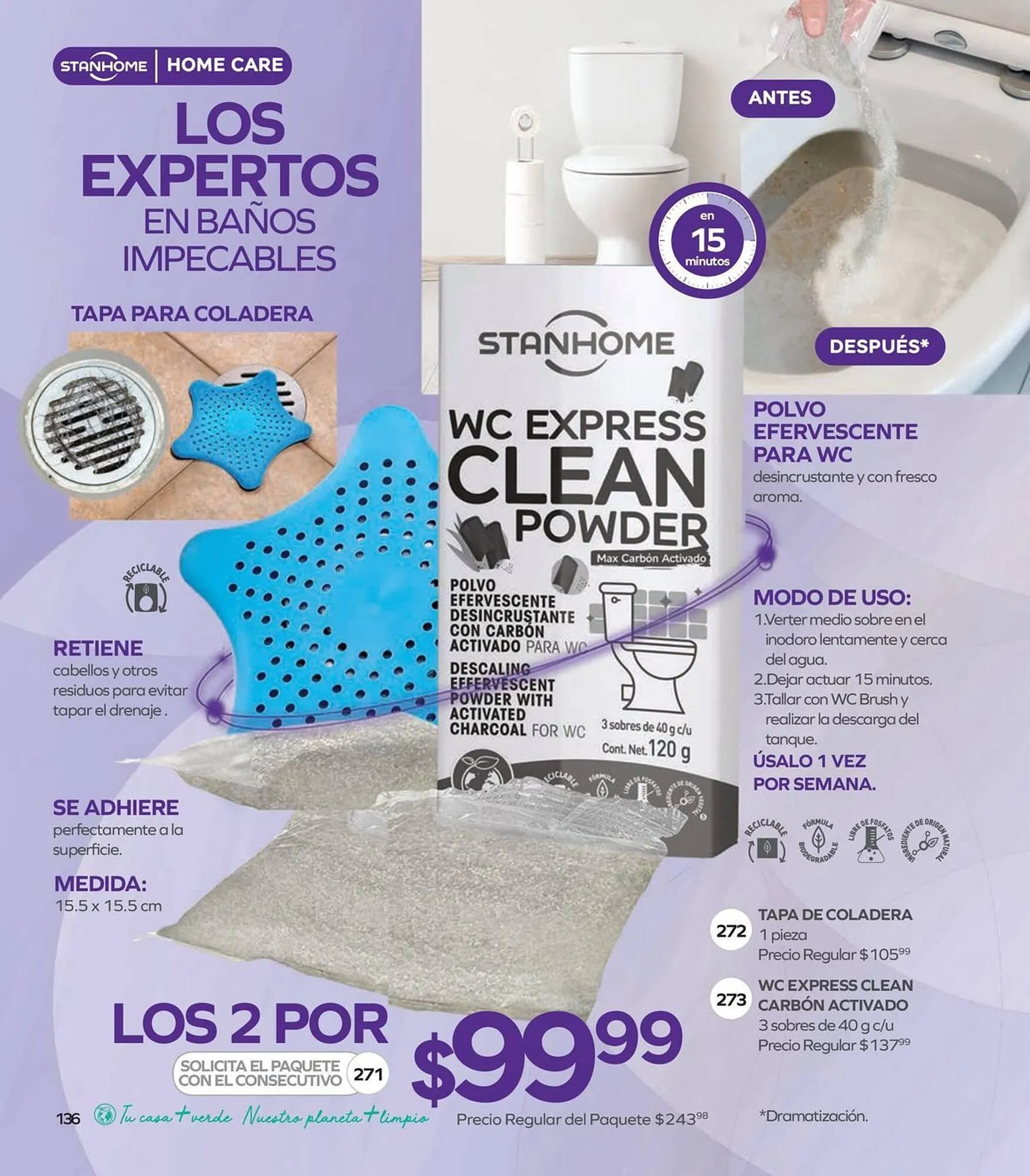 Catálogo de Catálogo Stanhome 3 de marzo al 20 de marzo 2026 - Pagina 140