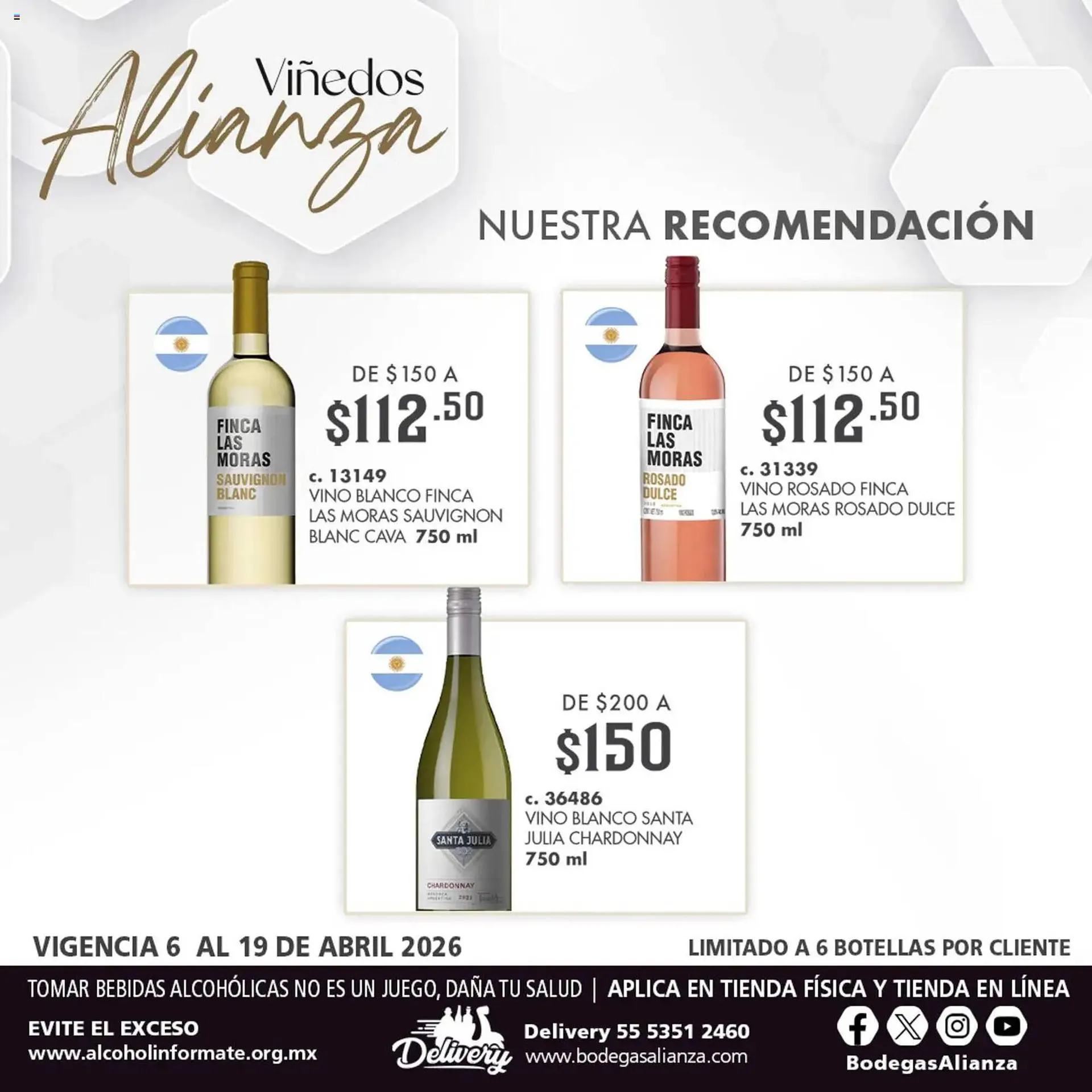 Catálogo de Folleto Bodegas Alianza 6 de abril al 19 de abril 2026 - Pagina 3