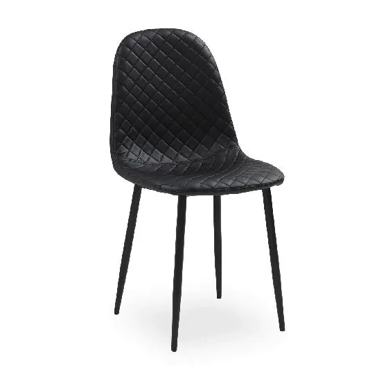 SILLA BERLINO/ZEN T/PU NEGRO