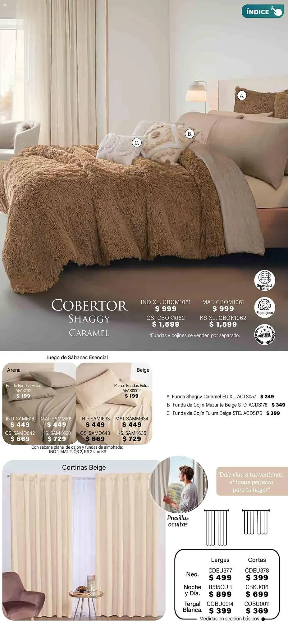 Catálogo de Catálogo Colchas Concord 1 de noviembre al 1 de febrero 2026 - Pagina 352