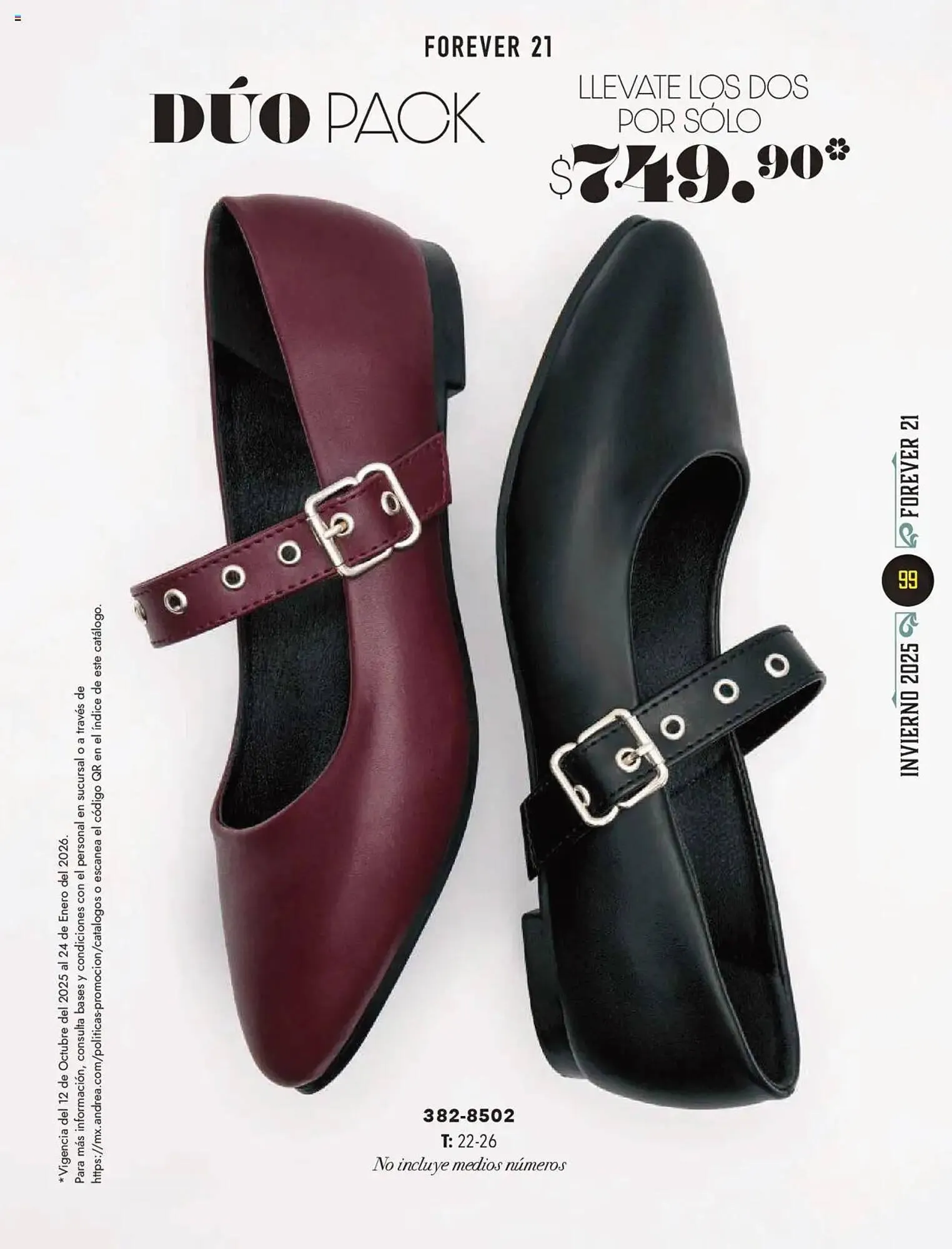 Catálogo de Catálogo Andrea 13 de octubre al 25 de enero 2026 - Pagina 99