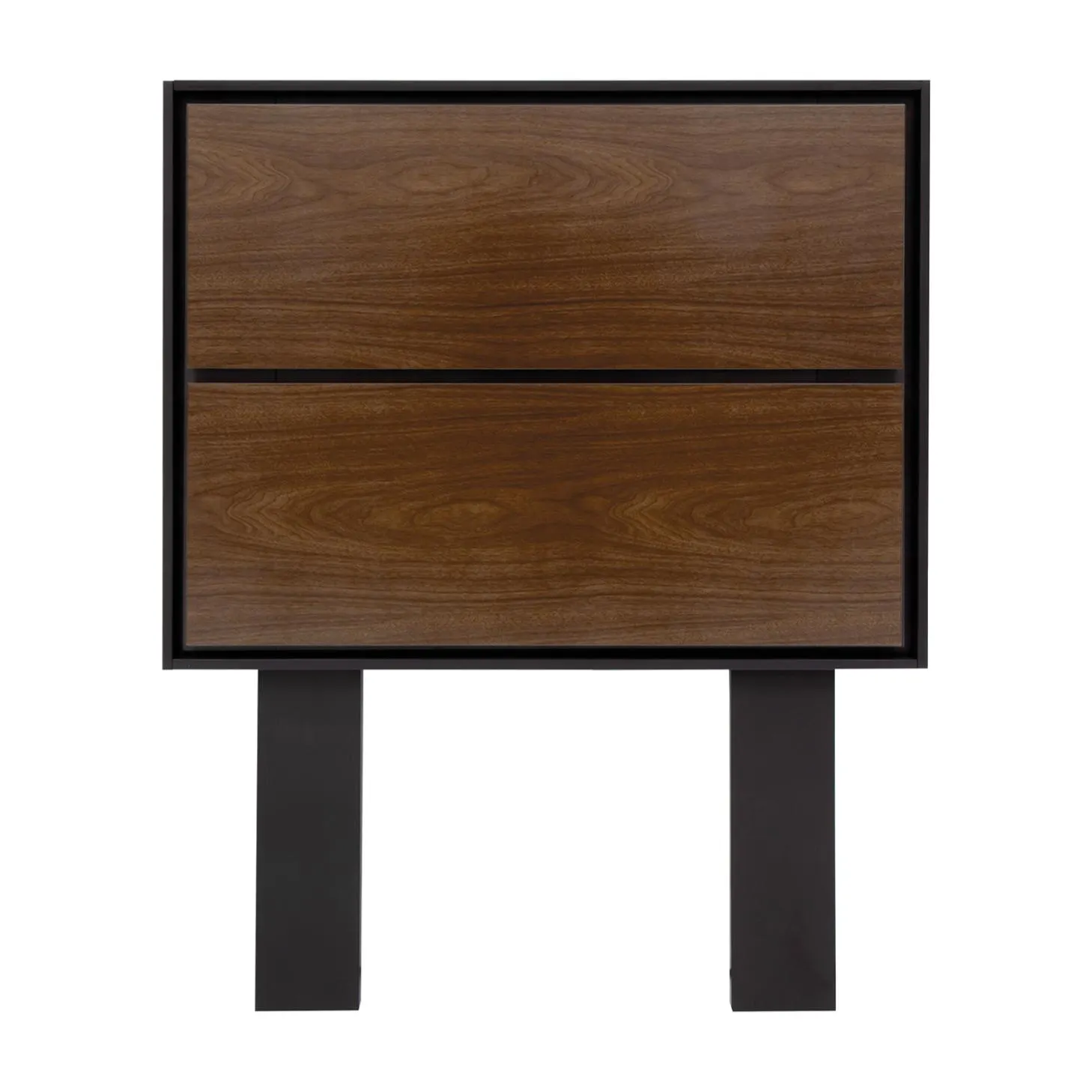 Cabecera Individual Nogal/gris Lev