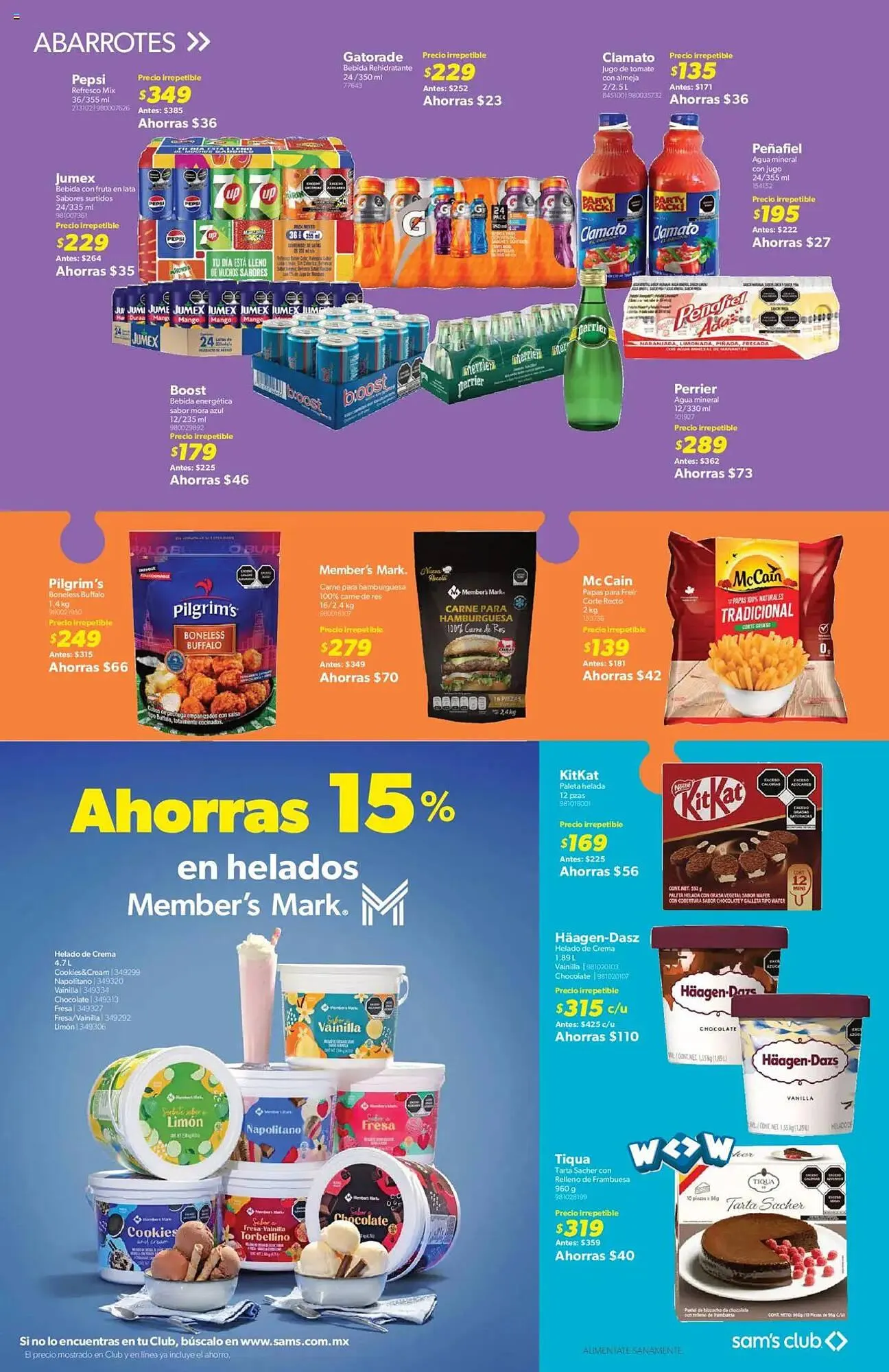 Catálogo de Catálogo Sam's Club 26 de mayo al 3 de junio 2025 - Pagina 28