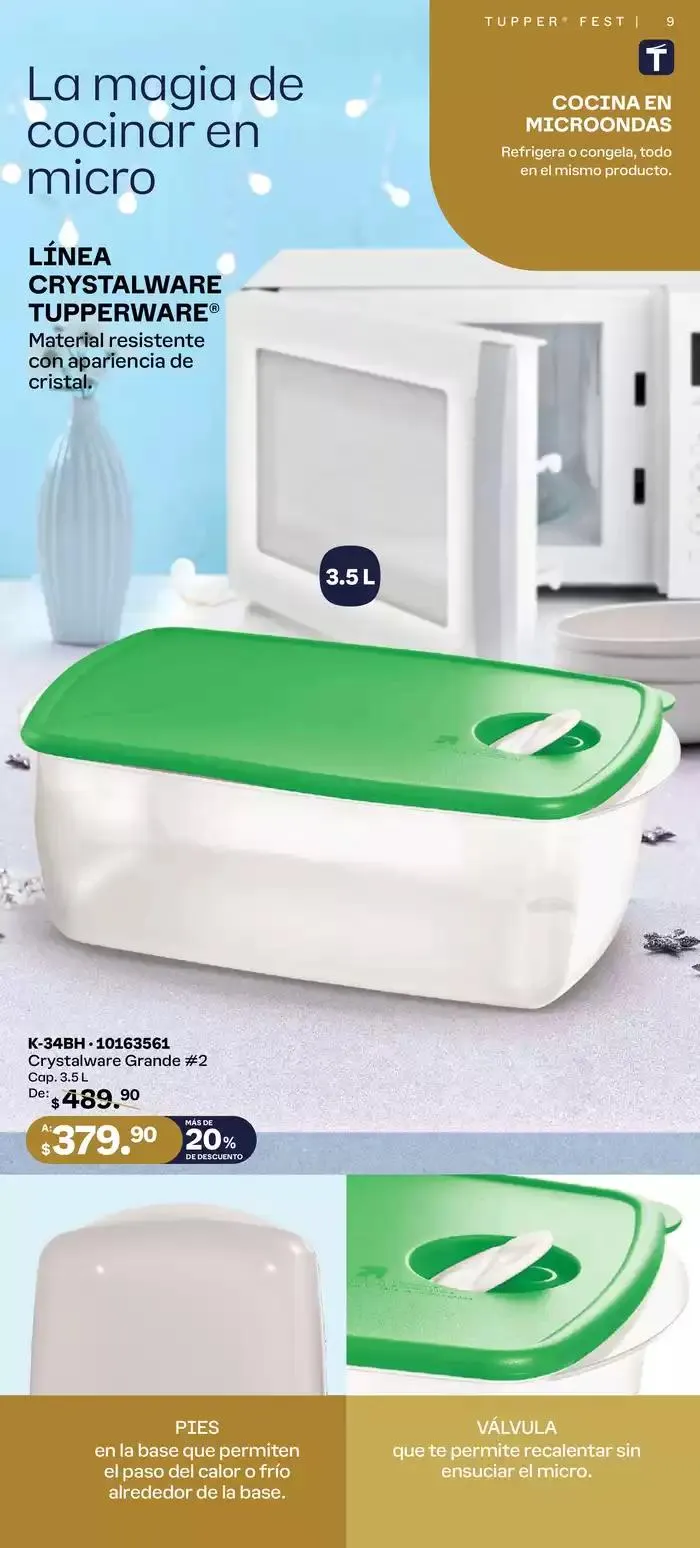 Catálogo de Tupper Tips 20 de diciembre al 29 de diciembre 2024 - Pagina 9