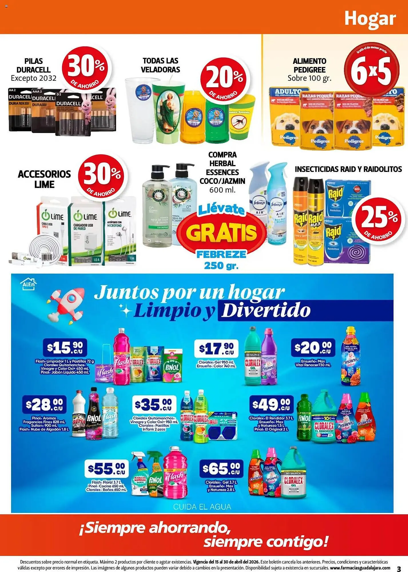 Catálogo de Folleto Farmacias Guadalajara 15 de abril al 1 de mayo 2026 - Pagina 3