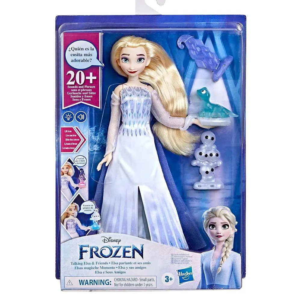 Muñeca para Niña Elsa y sus Amigos Frozen de Disney Hasbro 8410779097309