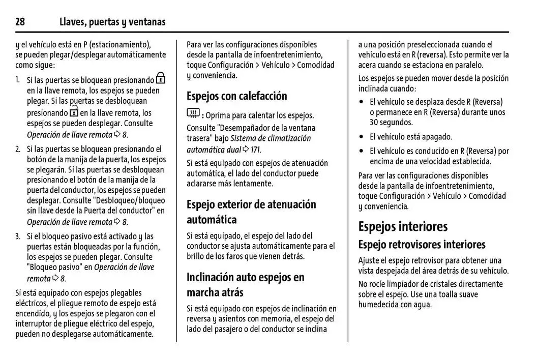 Catálogo de Chevrolet Corvette Stingray Manual del propietario 22 de enero al 31 de diciembre 2025 - Pagina 29