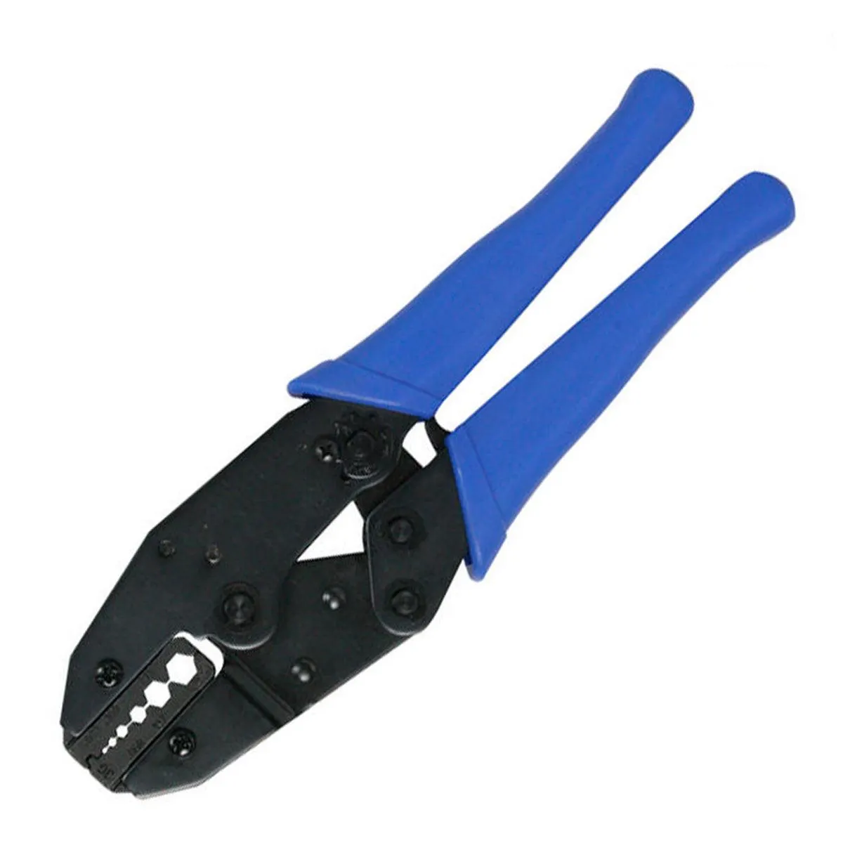 Pinza crimpadora (ponchadora) para conectores de fibra óptica