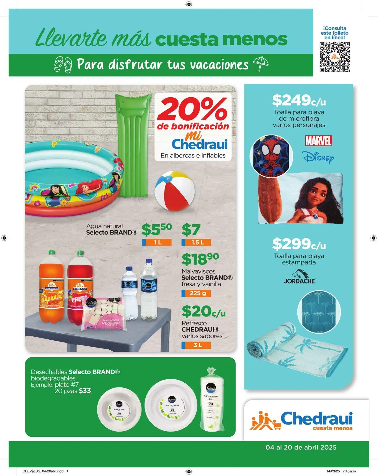 Catálogo de Chedraui Oferta actual 13 de agosto al 27 de agosto 2025 - Pagina 1