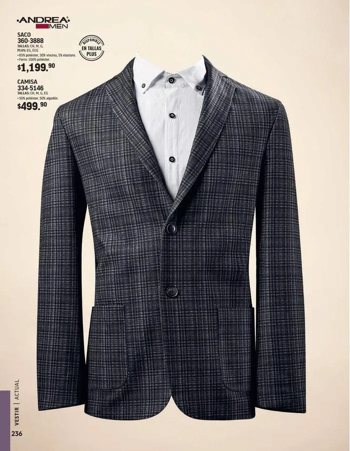 Catálogo de ANDREA - VESTIR CABALLERO 26 de agosto al 25 de enero 2025 - Pagina 50