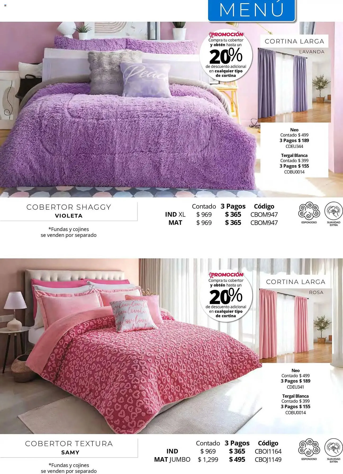 Catálogo de Catálogo Colchas Concord 1 de mayo al 1 de agosto 2026 - Pagina 328
