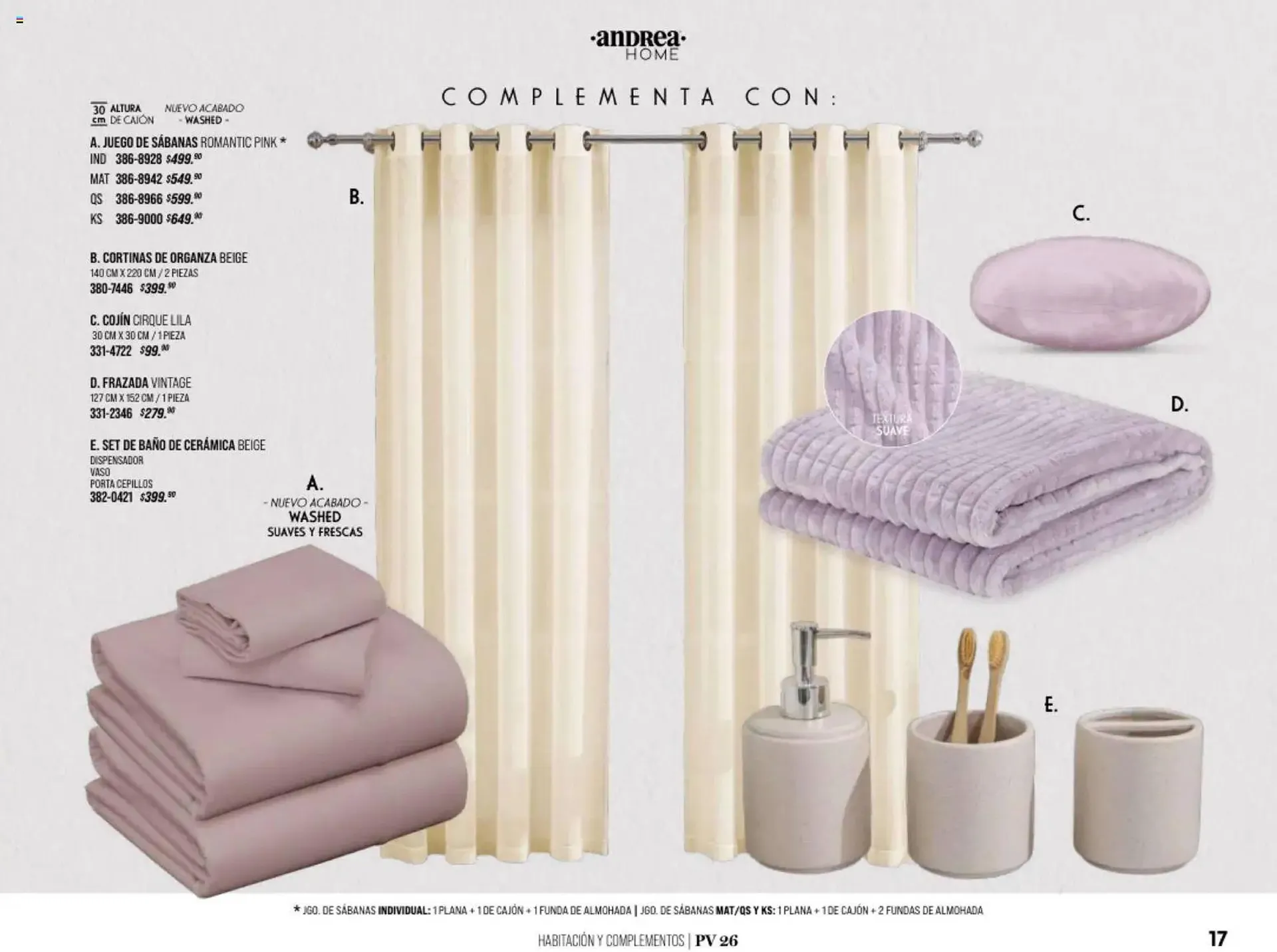Catálogo de Catálogo Andrea 25 de enero al 23 de agosto 2026 - Pagina 17