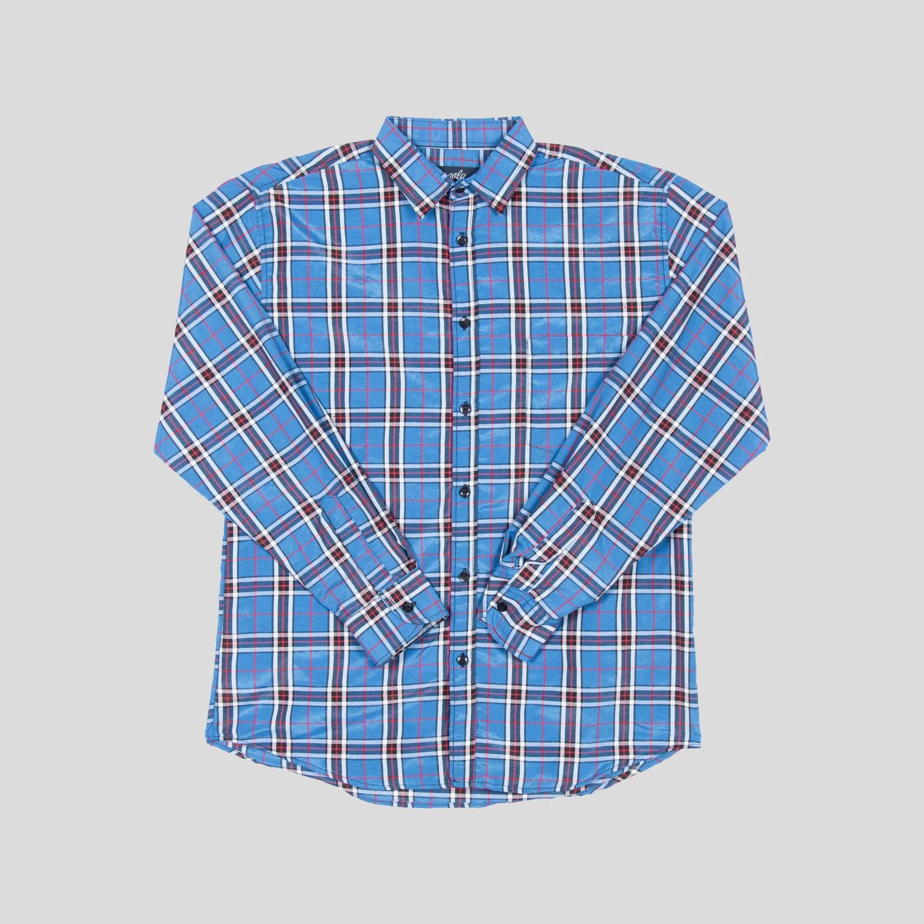 CAMISA CASUAL DE CUADROS PARA HOMBRE