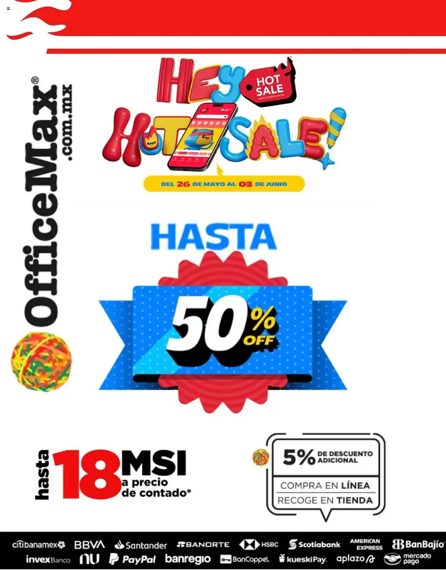 Catálogo de Catálogo OfficeMax 26 de mayo al 4 de junio 2025 - Pagina 1