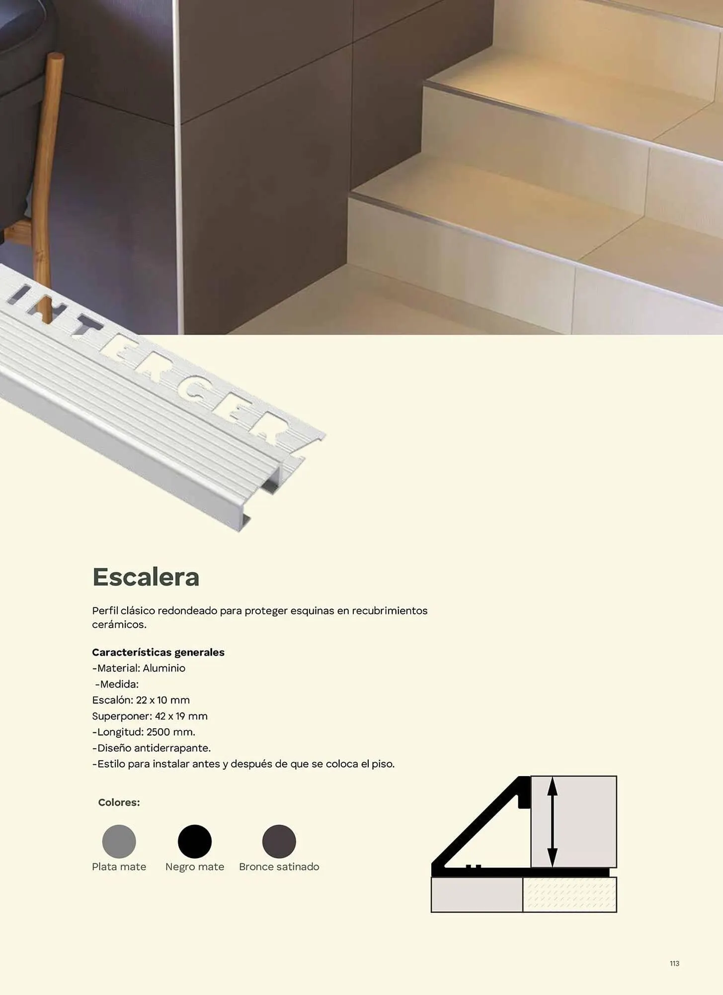 Catálogo de Catálogo Interceramic 3 de octubre al 3 de octubre 2026 - Pagina 113