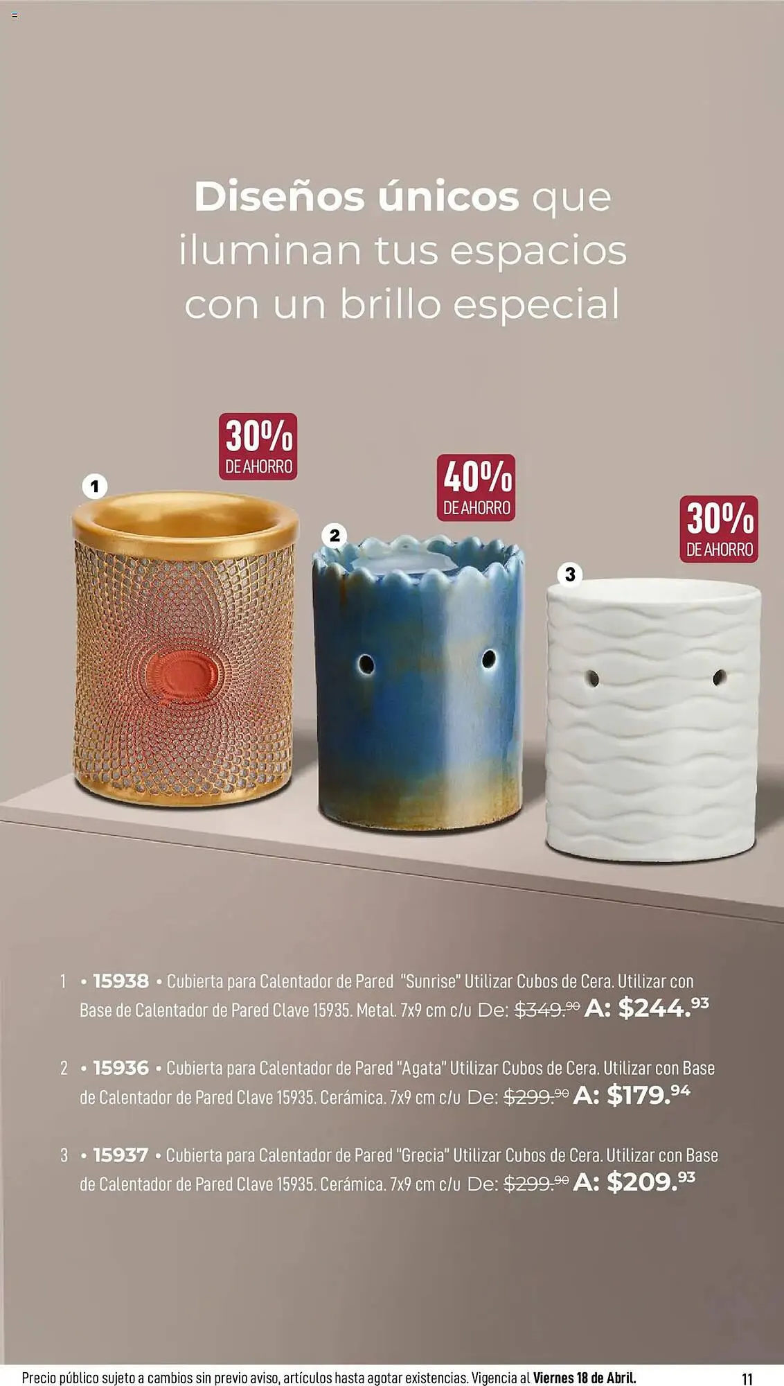 Catálogo de Catálogo Home Interiors 31 de marzo al 11 de abril 2025 - Pagina 11