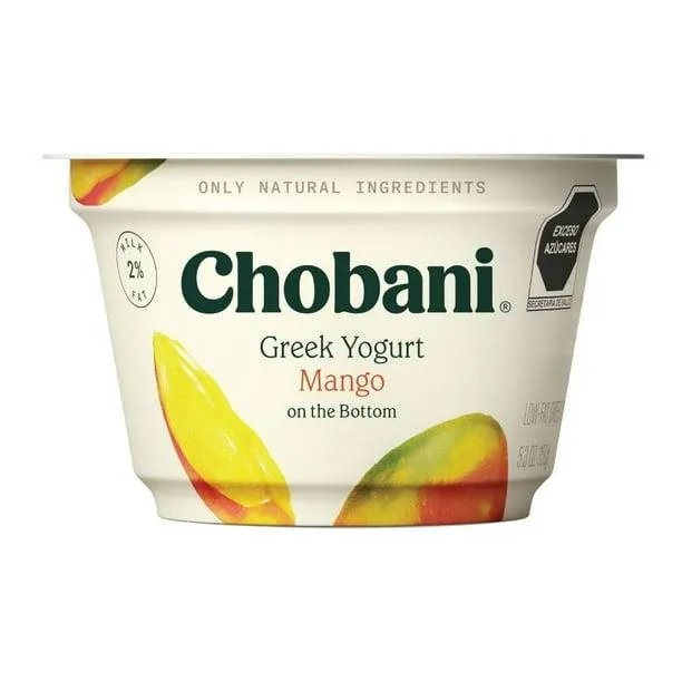 Yogurt griego Chobani con mango 150 g