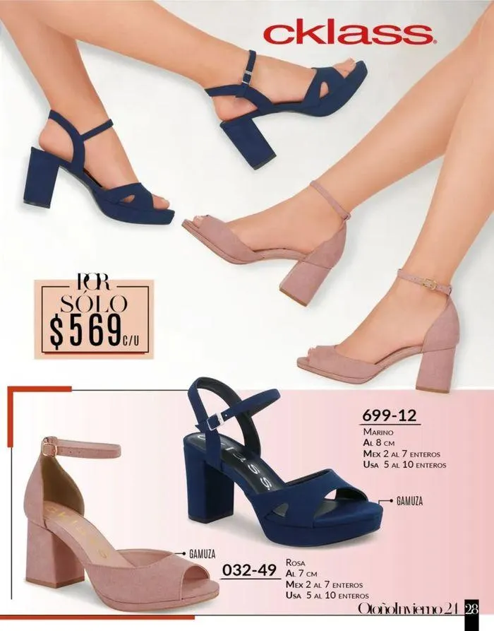 Catálogo de Cklass Calzado Dama Otoño-Invierno 30 de agosto al 31 de enero 2025 - Pagina 61